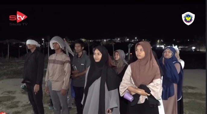 Remaja Islam Masjid SMK Negeri 2 Palu Gelar Kegiatan Diksar Perdana di Masjid Hamzah